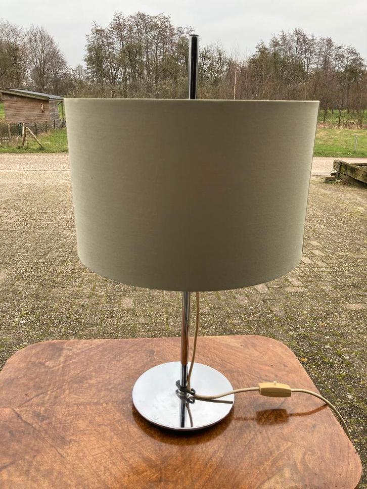 Vintage Tafellamp van VDE., Huis en Inrichting, Lampen | Tafellampen, Gebruikt, 50 tot 75 cm, Stof, Ophalen of Verzenden