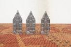 Grachten pand  huisjes ( Wettig Gedeponeerd, Verzenden