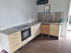 Keuken met granieten blad en aperatuur, Huis en Inrichting, Keuken | Complete keukens, Ophalen of Verzenden, Zo goed als nieuw