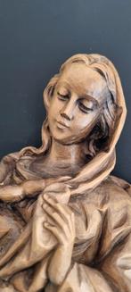 Maria met kind Jezus houtsnijwerk beeld, Ophalen of Verzenden