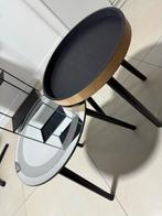 Mooie set van 2 bijzet tafeltjes, Ophalen, Minder dan 45 cm, Minder dan 55 cm, Rond