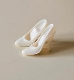 Vintage (Barbie) schoentjes pumps Philippines wit, Ophalen of Verzenden, Kleertjes