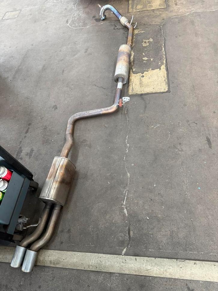 Vw polo 2G 1.0tsi decat downpipe incl sport uitlaat compleet, Auto-onderdelen, Uitlaatsystemen, Volkswagen, Gebruikt, Ophalen