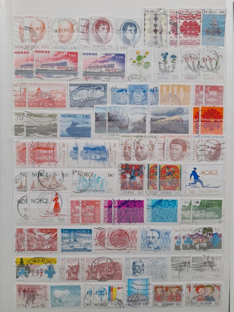Postzegels Noorwegen, Ophalen of Verzenden, Noorwegen