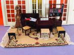 Vintage Lundby salon compleet, Verzamelen, Verzenden, Gebruikt, Poppenhuis