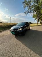 ✅Ford Fiësta 1.4 LPG 2011 Zwart NAP/Airco, Voorwielaandrijving, Stof, Zwart, Handgeschakeld