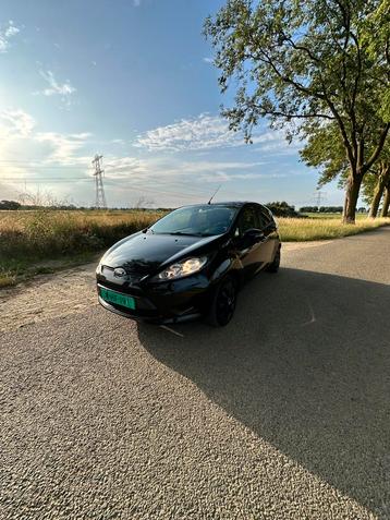 ✅Ford Fiësta 1.4 LPG 2011 Zwart NAP/Airco beschikbaar voor biedingen