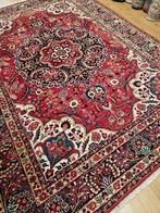 Vintage handgeknoopt perzisch tapijt heriz 346x250, Info@SlatsAntiek.nl, Perzisch, 200 cm of meer, Ophalen of Verzenden