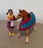 Schleich - Meisje en Veulen, Kinderen en Baby's, Speelgoed | Poppen, Ophalen of Verzenden, Zo goed als nieuw, Overige typen