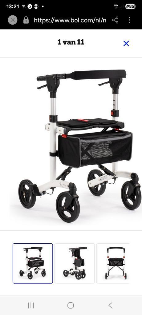 Multimotion lichtgewicht rollator, Diversen, Rollators, Zo goed als nieuw, Lichtgewicht, Ophalen