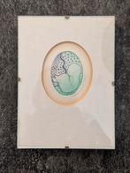 Ets van Yvonne Borgers 10x15, Antiek en Kunst, Ophalen of Verzenden