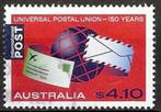 236 Australië 2024 150 Years UPU, Verzenden, Gestempeld