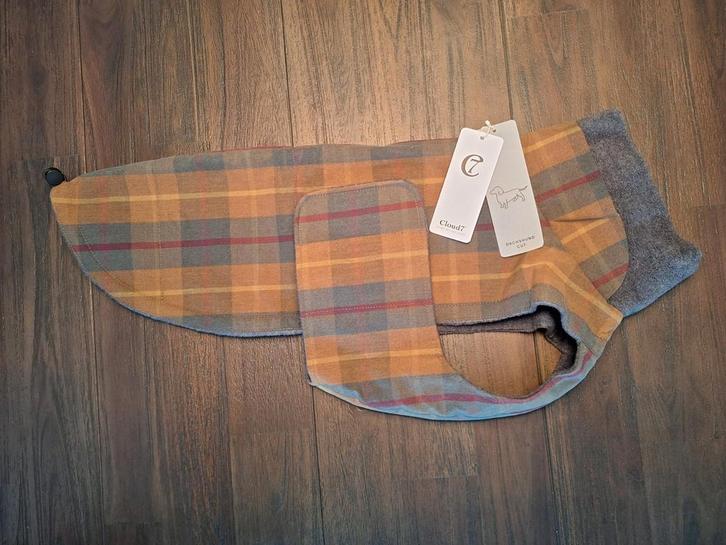 Cloud 7 Hondenjas Teckel "Brooklyn" waxed, Dieren en Toebehoren, Hondenkleding, Nieuw, Hondenjas, Ophalen of Verzenden