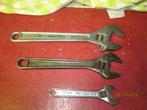 Te koop: Verstelbare moersleutels o.a Bahco., Doe-het-zelf en Verbouw, Gereedschap | Handgereedschap, Ophalen of Verzenden, Gebruikt