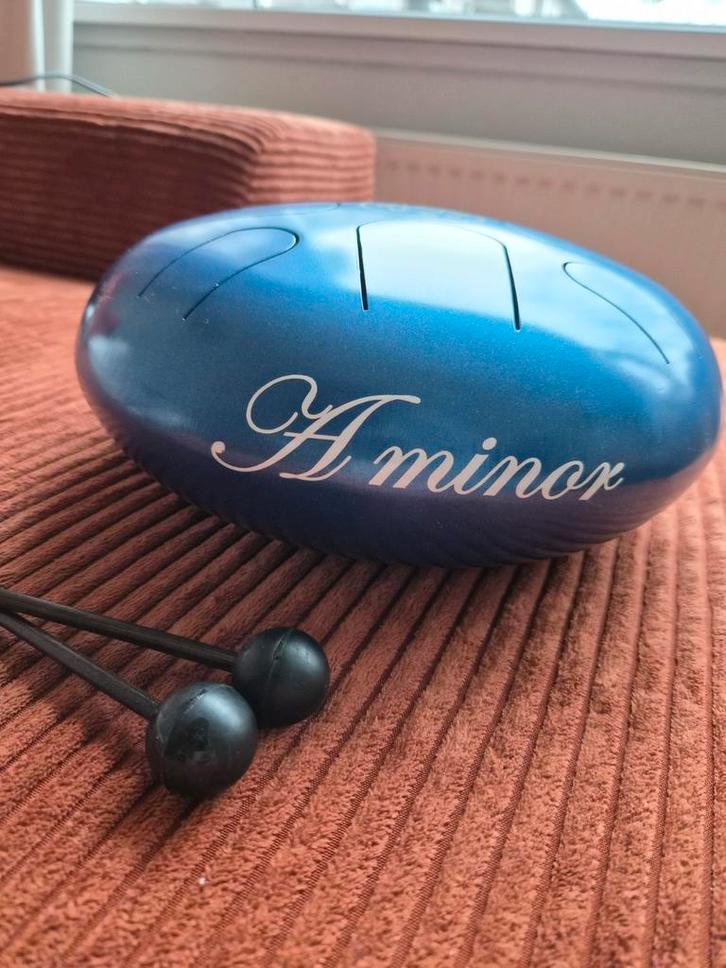 Tongue Drum A-minor / A-mineur (nieuw) kleur blauw, Muziek en Instrumenten, Percussie, Nieuw, Melodische percussie, Ophalen of Verzenden