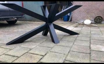 Tafelonderstellen staal , matrix , x poot , onderstel beschikbaar voor biedingen