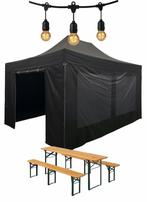 Te huur: Partytent Easy-up Comfortpakket 3x6 meter, Tuin en Terras, Ophalen, Zo goed als nieuw, Minder dan 5 meter