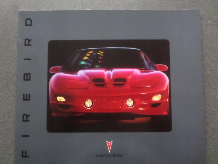 Pontiac Firebird 2002 Brochure, Boeken, Auto's | Folders en Tijdschriften, Zo goed als nieuw, Overige merken, Ophalen of Verzenden