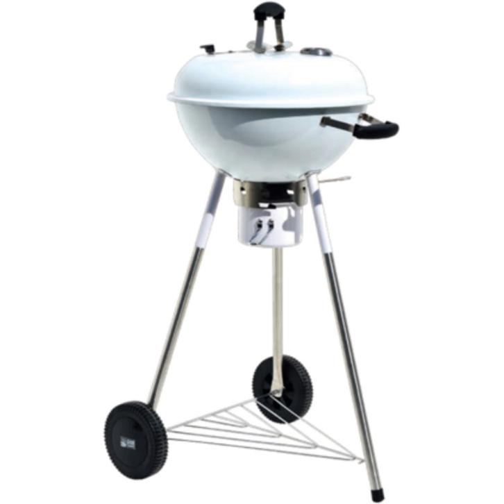 BBQ, Houtskoolbarbecue tulsa ø49cm wit, Tuin en Terras, Houtskoolbarbecues, Nieuw, Ophalen of Verzenden