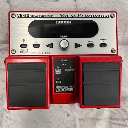 Boss VE-20 Vocal Performer Effectpedaal, Muziek en Instrumenten, Effecten, Zo goed als nieuw, Chorus, Delay of Echo, Reverb, Multi-effect