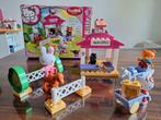 Hello Kitty Duplo manege en Boerderij., Ophalen of Verzenden, Gebruikt, Overige merken