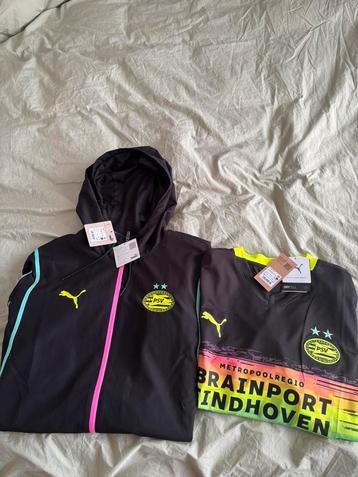 Psv puma away kit and away warmup jacket bnwt L beschikbaar voor biedingen