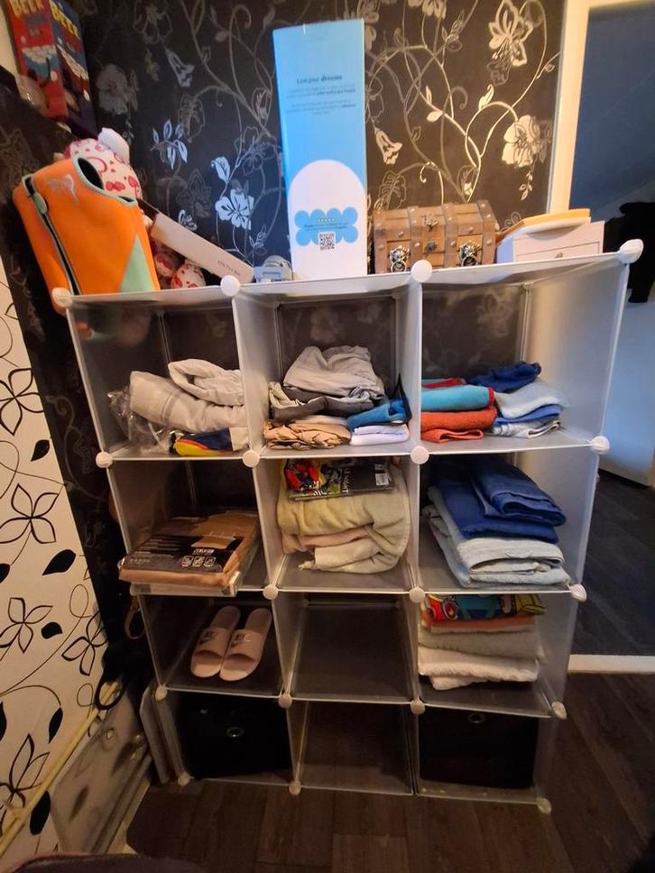 Aanpasbare Vakkenkast - Handig & Flexibel!, Huis en Inrichting, Kasten | Kledingkasten, Ophalen of Verzenden