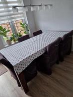 Mooie eethoek gebruikt 2.00 x 1.00, Ophalen of Verzenden, Gebruikt, 4 tot 6 stoelen