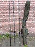 Shimano supressa 12ft / shimano xt-a longcast bigpit molens, Ophalen of Verzenden, Zo goed als nieuw, Werphengel