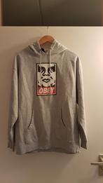 Obey hoodie trui maat l, Maat 52/54 (L), Obey, Ophalen of Verzenden, Grijs