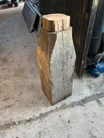 Azobe meerpaal zonder stalen muts, Ophalen, Gebruikt