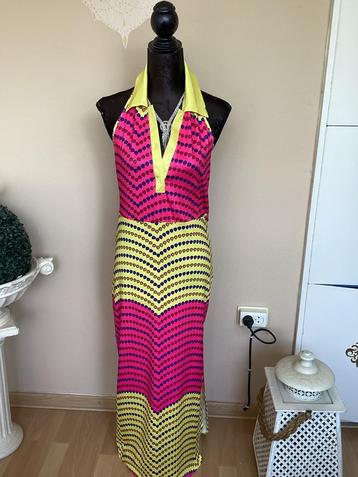 Zomerse jurk met geometrisch patroon - Maat XL beschikbaar voor biedingen
