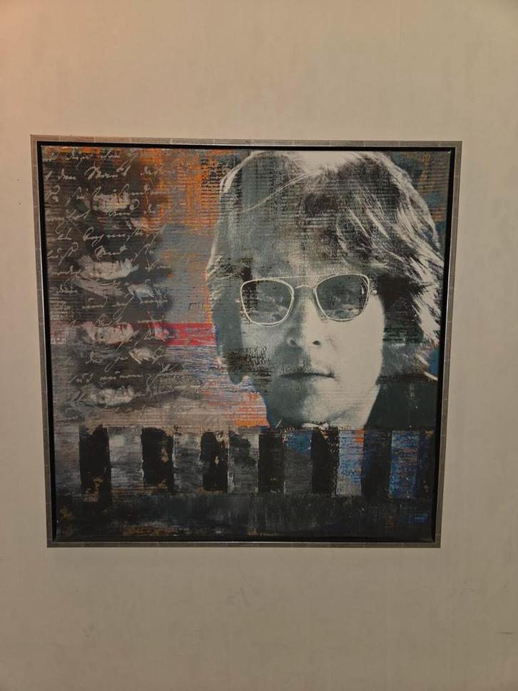 Elton John Kunstwerk Ingelijst, Antiek en Kunst, Kunst | Schilderijen | Klassiek, Ophalen