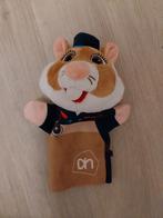 Albert Heijn hamster handpop zwart, Kinderen en Baby's, Speelgoed | Knuffels en Pluche, Ophalen of Verzenden, Nieuw, Overige typen