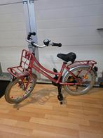 Alpina Cargo Meisjesfiets 18 inch - Berry Red, Fietsen en Brommers, Fietsen | Meisjes, Ophalen, Gebruikt, Alpina, Handrem