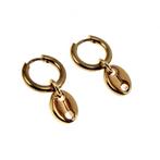 Ø15mm Oorringen Dames Verguld RVS Oorbellen + Koffieschakel, Overige materialen, Hangers, Birgitta-Gracht 33, 6465 EL Kerkrade, Nederland