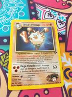 Brock Primeape Gym Challenge, Ophalen of Verzenden, Zo goed als nieuw, Losse kaart