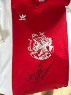 Ajax shirt retro origineel adidas gesigneerd Litmanen, Ophalen of Verzenden, Zo goed als nieuw, Shirt
