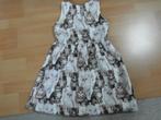 lief meisjesjurkje met print van kleine katjes, kerstjurkje, Meisje, H&M, Ophalen of Verzenden, Zo goed als nieuw