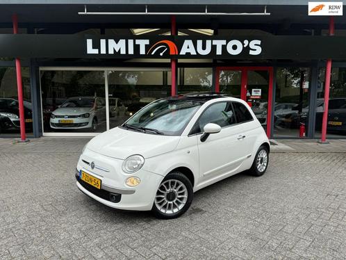 Fiat 500 1.2 Naked Climate/Pano/El/ramen/Lmv/Apk, Auto's, Fiat, Bedrijf, Te koop, ABS, Airbags, Airconditioning, Centrale vergrendeling