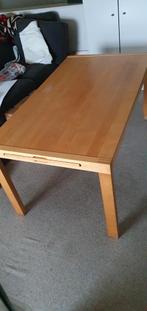 Houten Eettafel, Ophalen, Gebruikt, 50 tot 100 cm, Vijf personen of meer