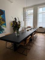 Van de Donk maatwerk tafel Frank 4 meter bij 1.10m. Zgan, Ophalen, 200 cm of meer, 50 tot 100 cm, Zo goed als nieuw