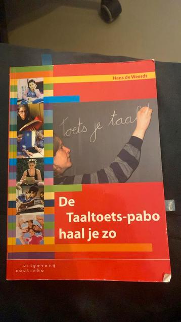 H. de Weerdt - De Taaltoets-pabo haal je zo beschikbaar voor biedingen