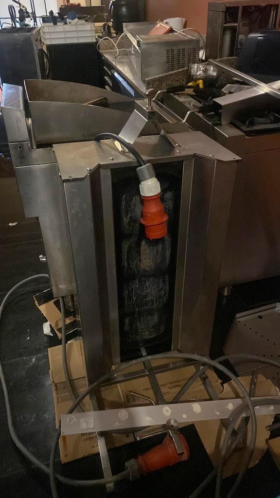 pizzeria inboedel te koop, Doe-het-zelf en Verbouw, Ventilatie en Afzuiging, Zo goed als nieuw, Afzuiger, Ophalen of Verzenden