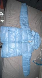 Moncler jas, Verzenden, Zo goed als nieuw, Maat 48/50 (M), Blauw