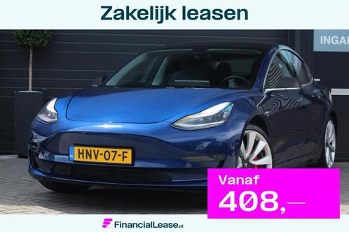 Tesla Model 3 Performance AWD 75 kWh | 20'' inch, Auto's, Tesla, Bedrijf, Lease, Financial lease, Model 3, ABS, Airbags, Airconditioning