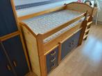 Half hoogslaper 80x190, Kinderen en Baby's, Kinderkamer | Bedden, Ophalen, 85 tot 100 cm, Gebruikt, Matras