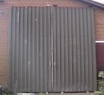 🌈 Grote schuifdeuren van damwand profiel platen 🌈, Ophalen, Gebruikt