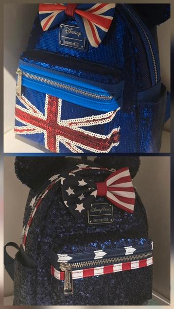 Disney Loungefly Rugzak - Union Jack & Stars and Stripes beschikbaar voor biedingen