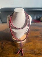 Lotus Zaden Mala - 108 Kralen - Nepal, Ophalen of Verzenden, Nieuw, Bruin, Overige materialen